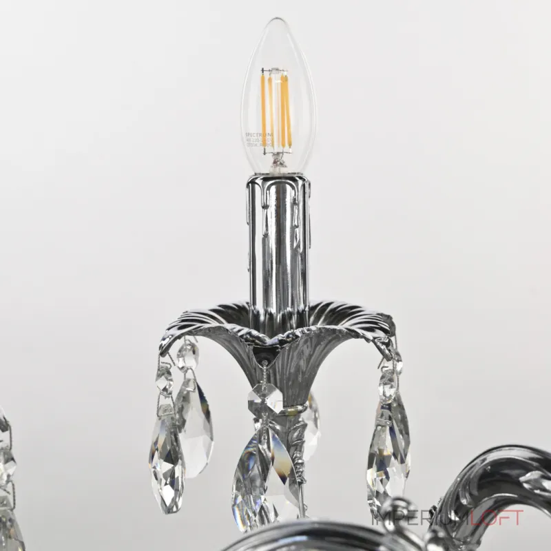 Подвесная люстра Bohemia Ivele Crystal AL7901 AL79101/10/250 A Ni