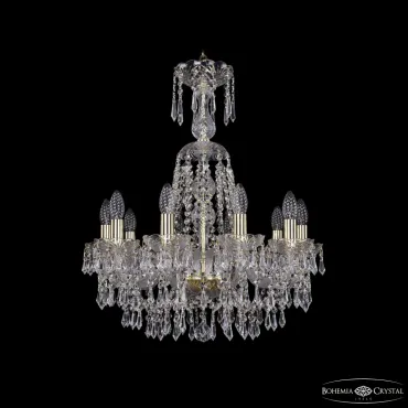 Подвесная люстра Bohemia Ivele Crystal 1403 1403/10/195/XL-65 G