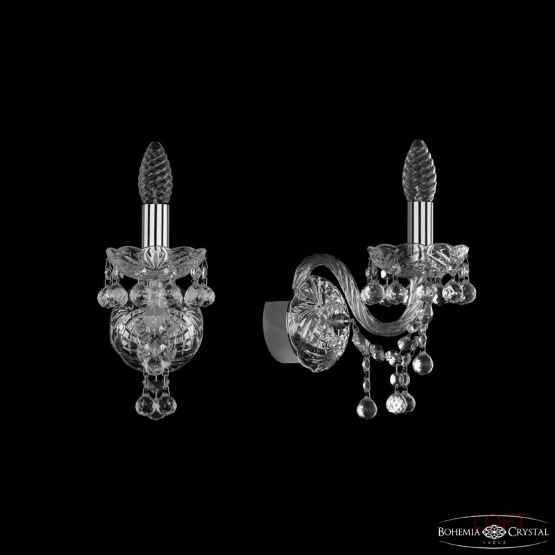 Бра Bohemia Ivele Crystal 1409 1409B/1/141 Ni