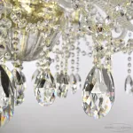 Подвесная люстра Bohemia Ivele Crystal 5413 5413/12+6/300 G Clear/M-1H