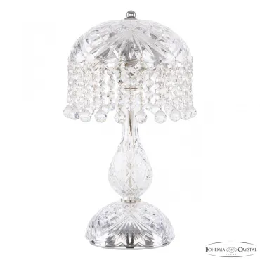 Настольная лампа Bohemia Ivele Crystal 1478 14781L1/22 Ni Balls Настольная лампа Bohemia Ivele Crystal 1478 14781L1/22 Ni Balls