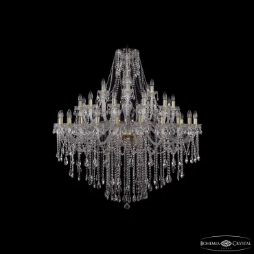 Подвесная люстра Bohemia Ivele Crystal 1415 1415/24+12+6/460 G