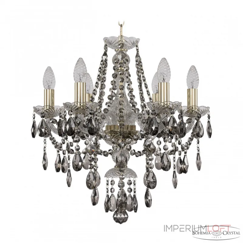Подвесная люстра Bohemia Ivele Crystal 1415 1415/6/165 G R731