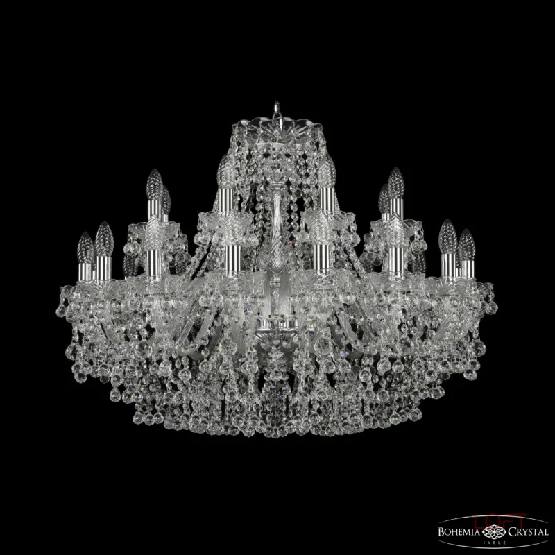 Подвесная люстра Bohemia Ivele Crystal 1409 1409/16+8/300 Ni Подвесная люстра Bohemia Ivele Crystal 1409 1409/16+8/300 Ni