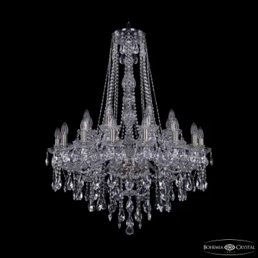 Подвесная люстра Bohemia Ivele Crystal 1415 1415/16+8/300/h-106 Pa