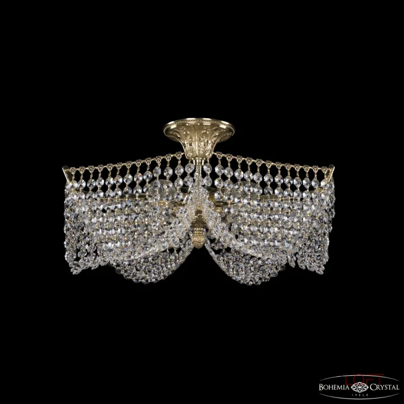 Потолочная люстра Bohemia Ivele Crystal 7718 77181/49 G Потолочная люстра Bohemia Ivele Crystal 7718 77181/49 G