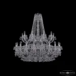 Подвесная люстра Bohemia Ivele Crystal 1409 1409/20+10/400/2d Ni