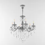 Подвесная люстра Bohemia Ivele Crystal AL77 AL77101/6/175 B Ni