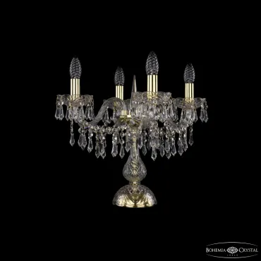 Настольная лампа Bohemia Ivele Crystal 1403 1403L/4/141-39 G