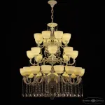 Подвесная люстра Bohemia Ivele Crystal AL7801 AL78101/16+8+8/300/3d A WMN P1 U Line