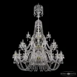 Подвесная люстра Bohemia Ivele Crystal 1402 1402/20+10+5/530/XL-206/3d G
