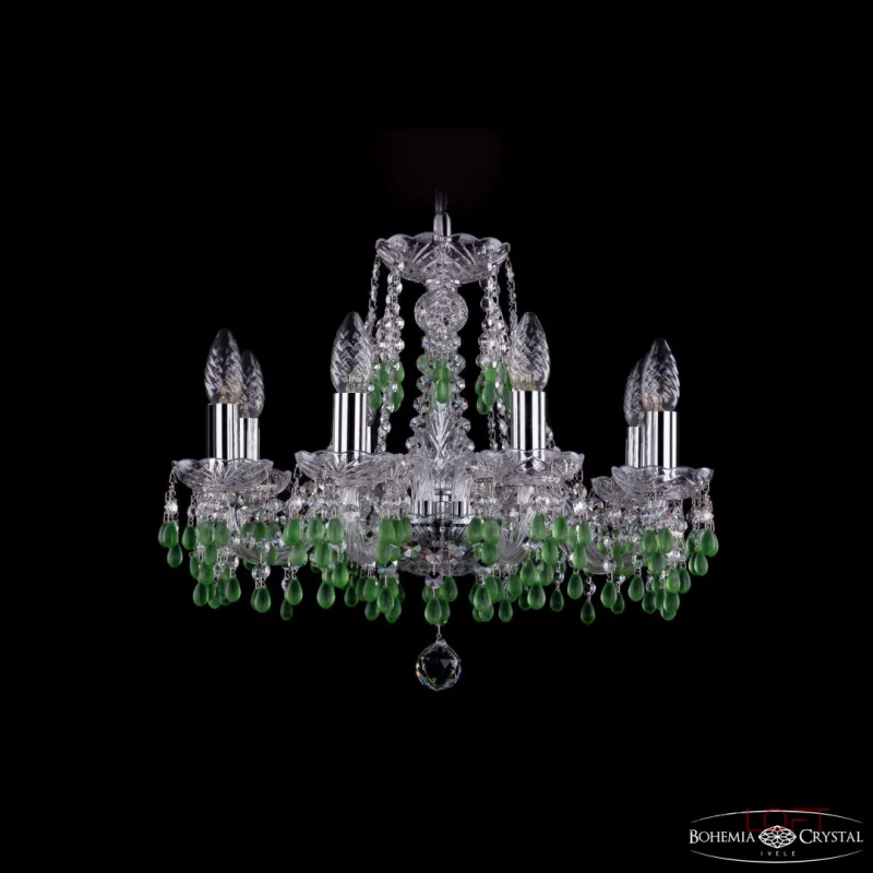 Подвесная люстра Bohemia Ivele Crystal 1410 1410/6/160 Ni V5001 Подвесная люстра Bohemia Ivele Crystal 1410 1410/6/160 Ni V5001