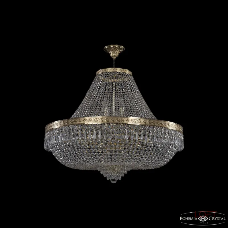 Подвесная люстра Bohemia Ivele Crystal 1927 19271/H1/90IV G
