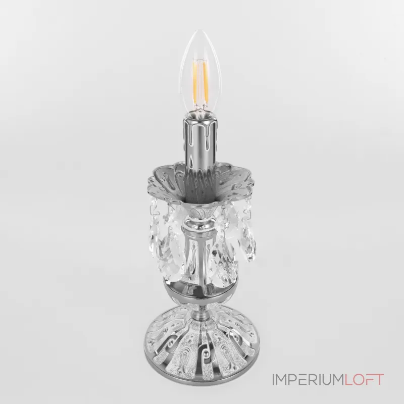 Настольная лампа Bohemia Ivele Crystal AL77 AL77200L/1-25 NW от ImperiumLoft