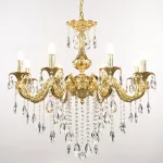 Люстра Bohemia Ivele Crystal AL7901 AL79101/8/250 B G от ImperiumLoft