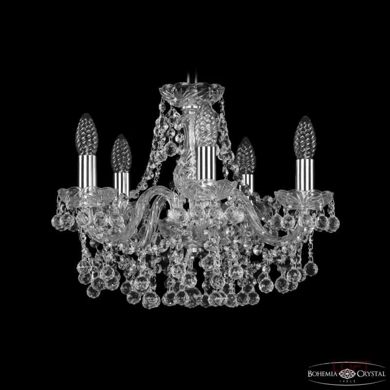 Подвесная люстра Bohemia Ivele Crystal 1409 1409/5/141 Ni