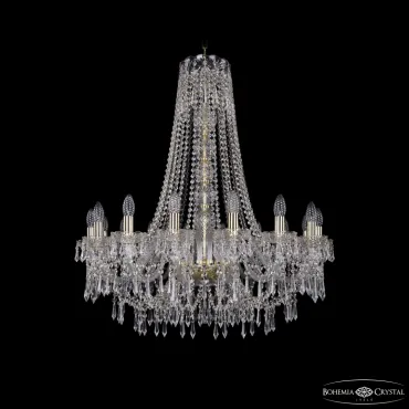 Подвесная люстра Bohemia Ivele Crystal 1403 1403/16/300/h-95 G Подвесная люстра Bohemia Ivele Crystal 1403 1403/16/300/h-95 G