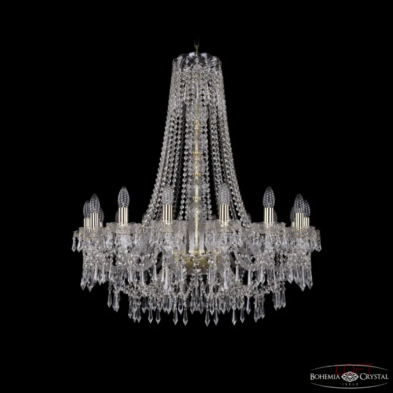Подвесная люстра Bohemia Ivele Crystal 1403 1403/16/300/h-95 G Подвесная люстра Bohemia Ivele Crystal 1403 1403/16/300/h-95 G