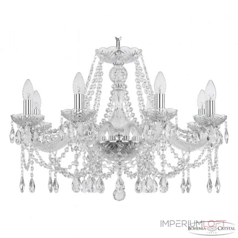 Подвесная люстра Bohemia Ivele Crystal 107 107/8/240 Ni