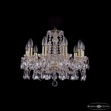 Подвесная люстра Bohemia Ivele Crystal 1413 1413/10/165 G