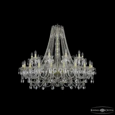 Подвесная люстра Bohemia Ivele Crystal 1411 1411/20+10/400 G