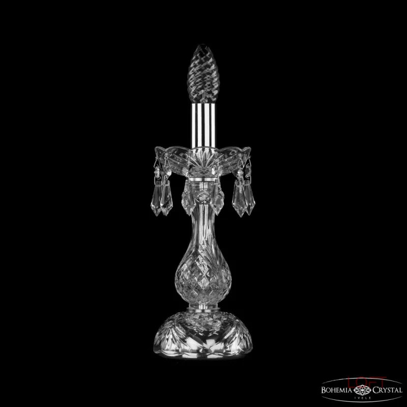 Настольная лампа Bohemia Ivele Crystal 1403 1403L/1-27 Ni