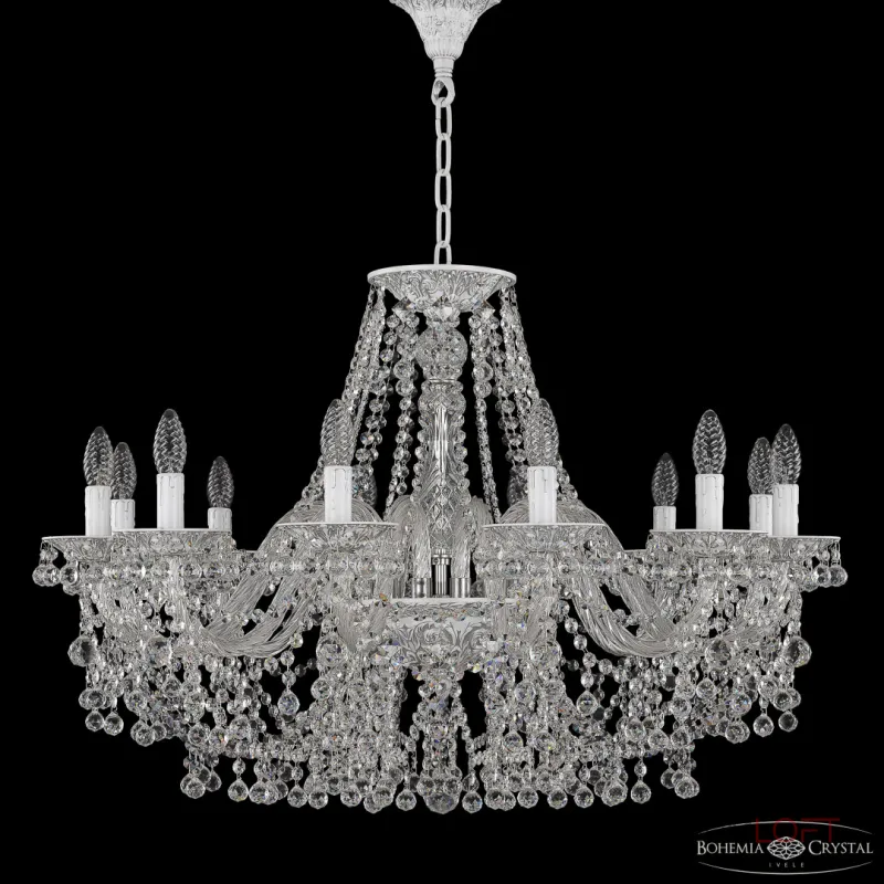 Подвесная люстра Bohemia Ivele Crystal AL1609 AL16309/12/300 WMN Подвесная люстра Bohemia Ivele Crystal AL1609 AL16309/12/300 WMN