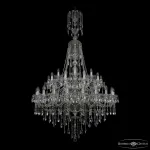 Подвесная люстра Bohemia Ivele Crystal 1415 1415/20+10+5/400/XL-185/2d Ni