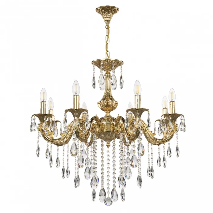 Люстра Bohemia Ivele Crystal AL7901 AL79101/8/250 B G от ImperiumLoft
