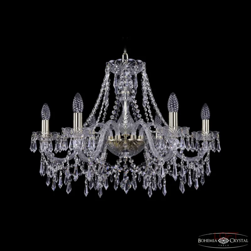 Подвесная люстра Bohemia Ivele Crystal 1403 1403/6/240 G