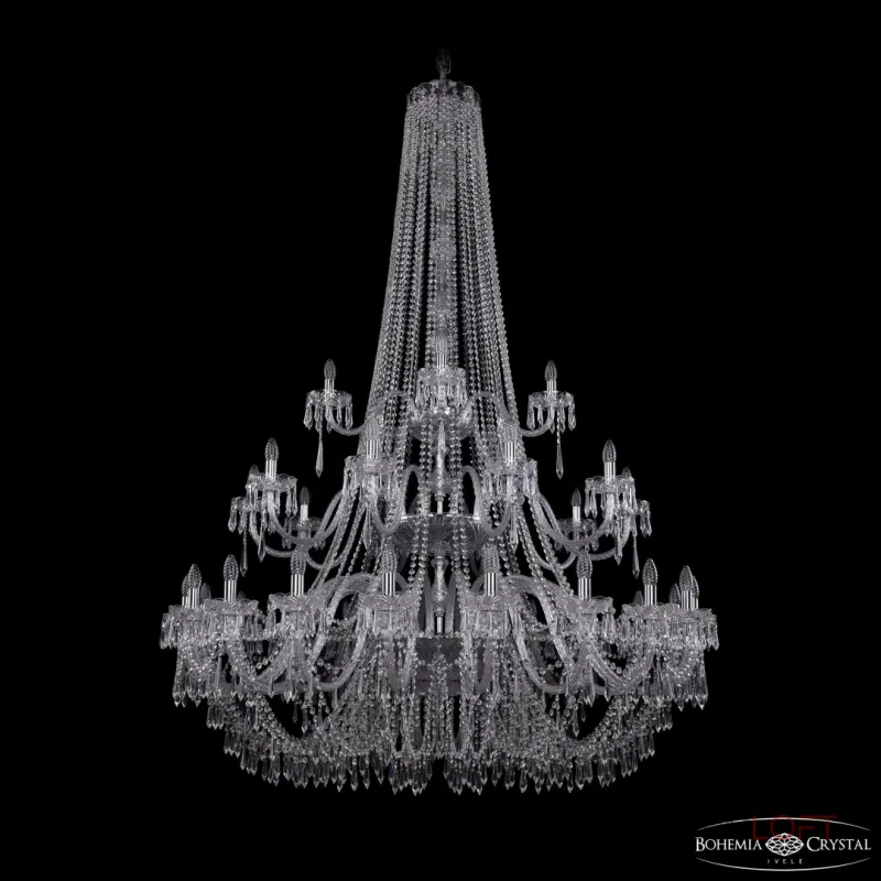 Подвесная люстра Bohemia Ivele Crystal 1403 1403/20+10+5/530/h-203/3d Ni