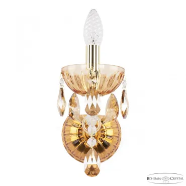 Бра Bohemia Ivele Crystal 5413 5413B/1/165 G Amber/M-1H K721 Бра Bohemia Ivele Crystal 5413 5413B/1/165 G Amber/M-1H K721
