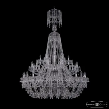 Подвесная люстра Bohemia Ivele Crystal 1410 1410/24+12+6/460/XL-175/2d Ni V0300 Подвесная люстра Bohemia Ivele Crystal 1410 1410/24+12+6/460/XL-175/2d Ni V0300