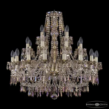 Подвесная люстра Bohemia Ivele Crystal 1403 1403/16+8+4/300 G M801