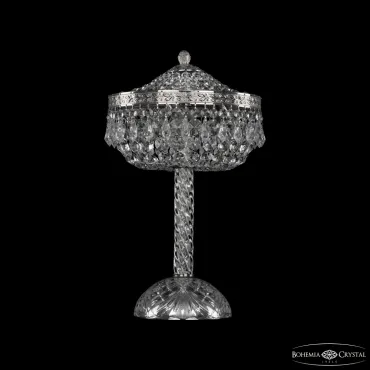 Настольная лампа Bohemia Ivele Crystal 1901 19011L4/25IV Ni Настольная лампа Bohemia Ivele Crystal 1901 19011L4/25IV Ni