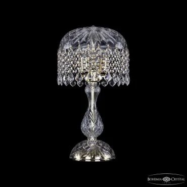 Настольная лампа Bohemia Ivele Crystal 1478 14781L1/22 G Leafs