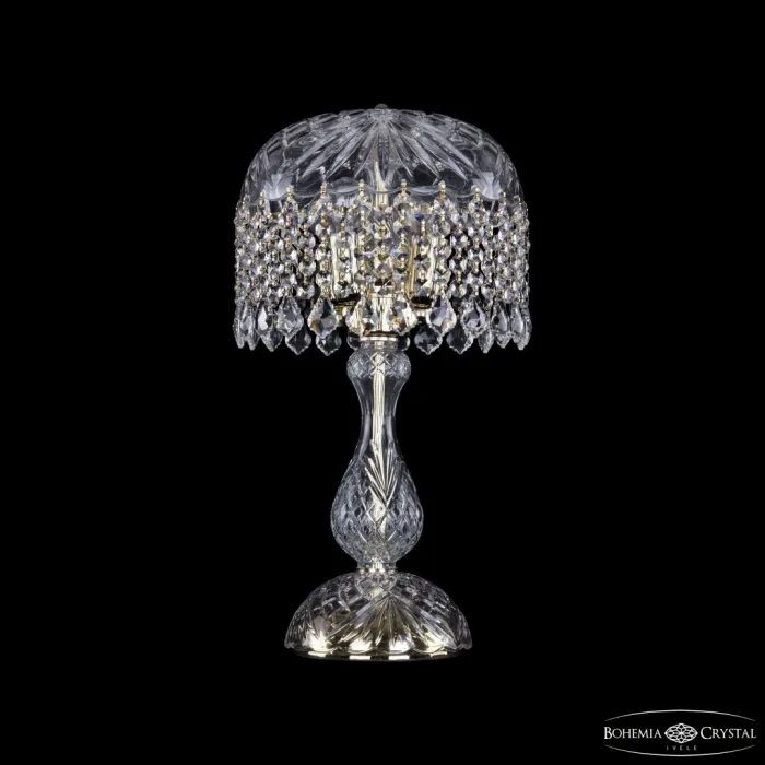 Настольная лампа Bohemia Ivele Crystal 1478 14781L1/22 G Leafs от ImperiumLoft