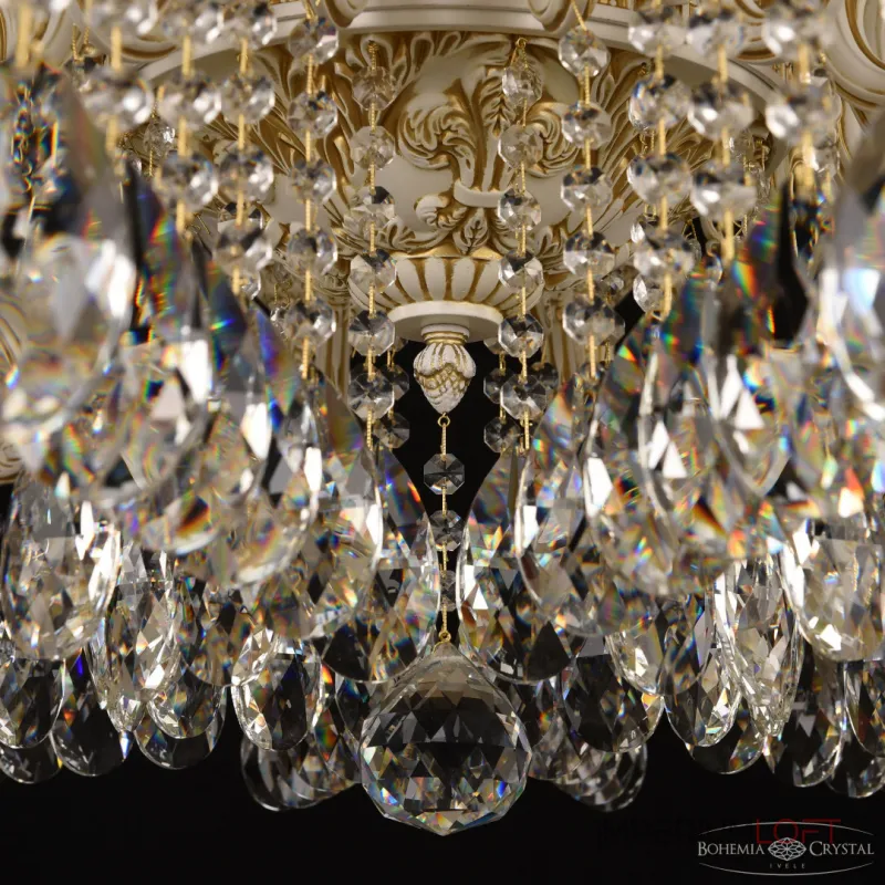 Подвесная люстра Bohemia Ivele Crystal AL7901 AL79101/16+8+8/300/3d A WMG P1 U Wave