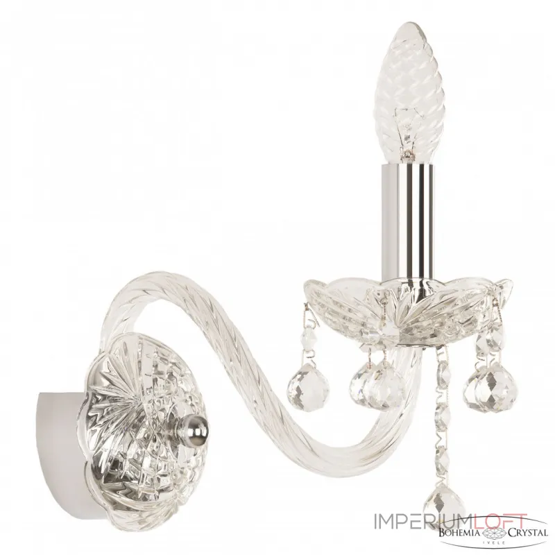 Бра Bohemia Ivele Crystal 108 108B/1/165 Ni от ImperiumLoft Бра Bohemia Ivele Crystal 108 108B/1/165 Ni от ImperiumLoft
