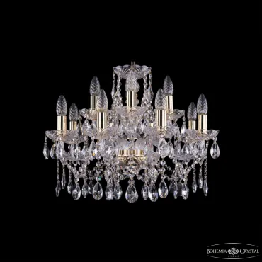 Подвесная люстра Bohemia Ivele Crystal 1413 1413/8+4/200 G