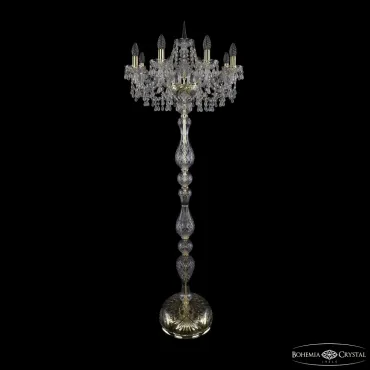 Торшер Bohemia Ivele Crystal 1410 1410T1/8/195-160 G V0300