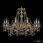 Подвесная люстра Bohemia Ivele Crystal 1411 1411/10/300 G M721
