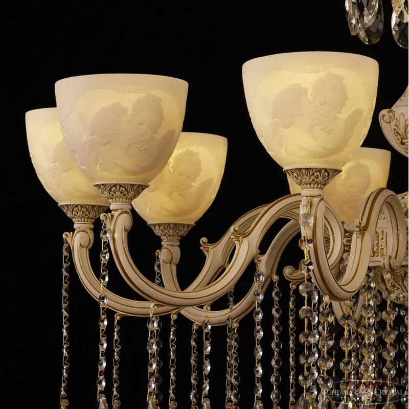 Подвесная люстра Bohemia Ivele Crystal AL7801 AL78101/10/300 A WMG P1 U Angel
