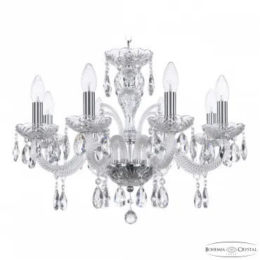 Подвесная люстра Bohemia Ivele Crystal 118 118/8/195 Ni