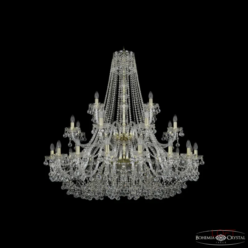Подвесная люстра Bohemia Ivele Crystal 1409 1409/16+8+4/460/2d G Подвесная люстра Bohemia Ivele Crystal 1409 1409/16+8+4/460/2d G