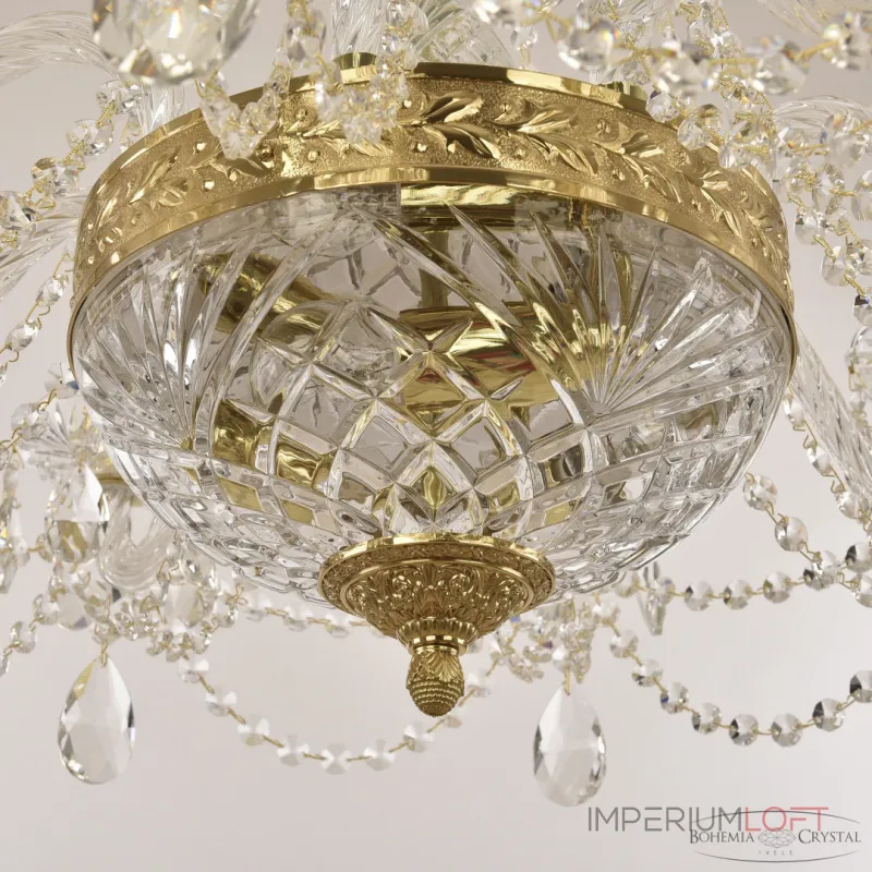 Подвесная люстра Bohemia Ivele Crystal 1451 1451/8/160/250 G Подвесная люстра Bohemia Ivele Crystal 1451 1451/8/160/250 G