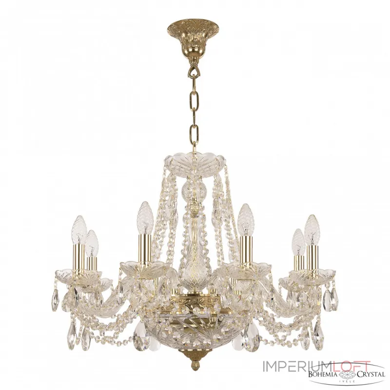 Подвесная люстра Bohemia Ivele Crystal 1451 1451/8/160/250 G Подвесная люстра Bohemia Ivele Crystal 1451 1451/8/160/250 G