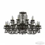 Подвесная люстра Bohemia Ivele Crystal 1402 1402/16+8/360 G M731