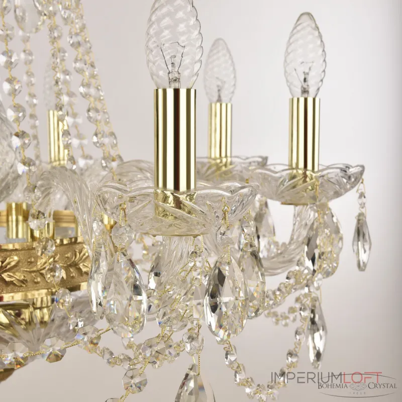 Подвесная люстра Bohemia Ivele Crystal 1451 1451/8/160/250 G Подвесная люстра Bohemia Ivele Crystal 1451 1451/8/160/250 G