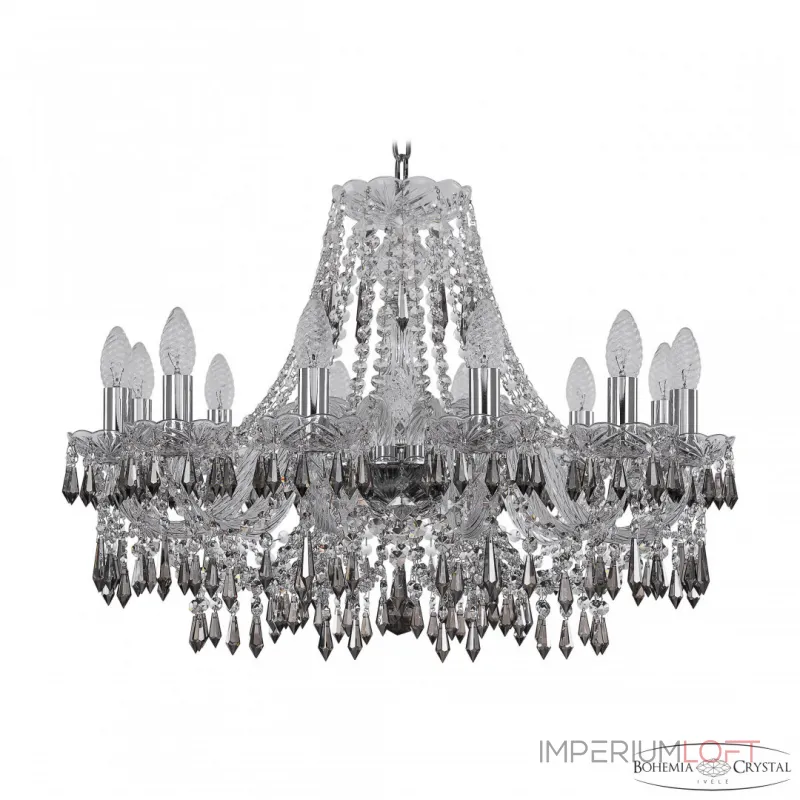 Подвесная люстра Bohemia Ivele Crystal 1403 1403/12/240 Ni K731 Подвесная люстра Bohemia Ivele Crystal 1403 1403/12/240 Ni K731